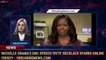 Michelle Obama's DNC speech 'vote' necklace sparks online frenzy - 1BreakingNews.com