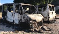 Trois véhicules brûlés au stade Bardin-Gousserey de Romilly-sur-Seine