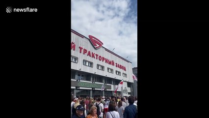 Belarus workers continue strike over election tensions