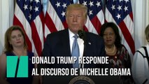 Donald Trump contesta a las declaraciones de Michelle Obama sobre él