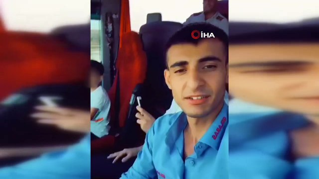 Küçük çocuğun yolcu otobüsünü kullanması pes dedirtti