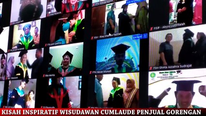 KISAH INSPIRATIF MAHASISAWA CUMLAUDE PENJUAL GORENGAN DAPAT BEASISWA S2