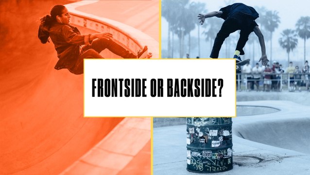 Either, Or: Do Skateboarders Prefer Frontside or Backside?
