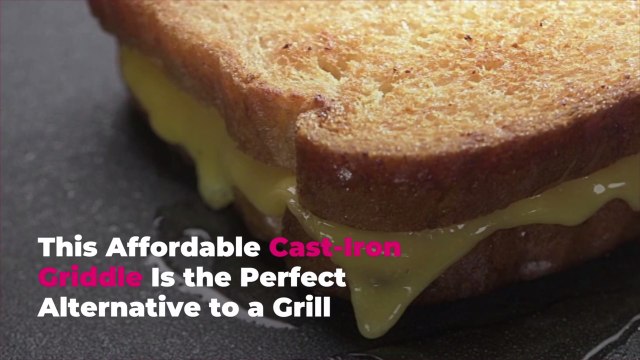 This Affordable Cast-Iron Griddle Is the Perfect Alternative to a Grill