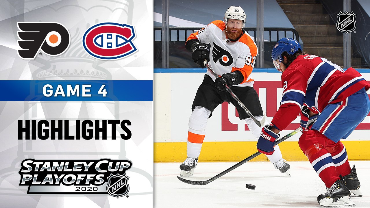 NHL Highlights | Flyers @ Canadiens 8/18/2020