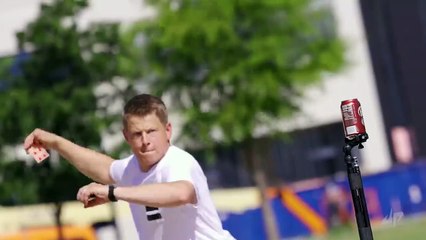 Card Throwing Trick Shots 2- Dude Perfect HD