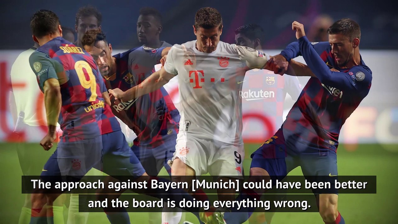 Barca fans divided on Setien sacking but Messi must stay