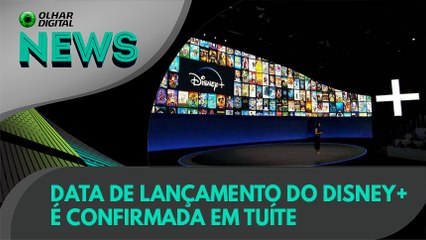 Ao Vivo | Data de lançamento do Disney+ é confirmada em tuíte | 18/08/2020 #OlharDigital