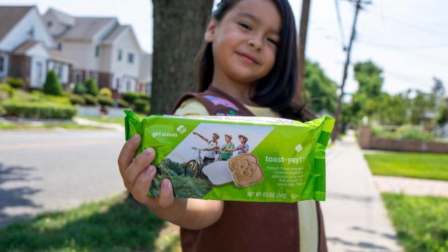 The Girl Scouts Have a New Cookie That Tastes Like French Toast