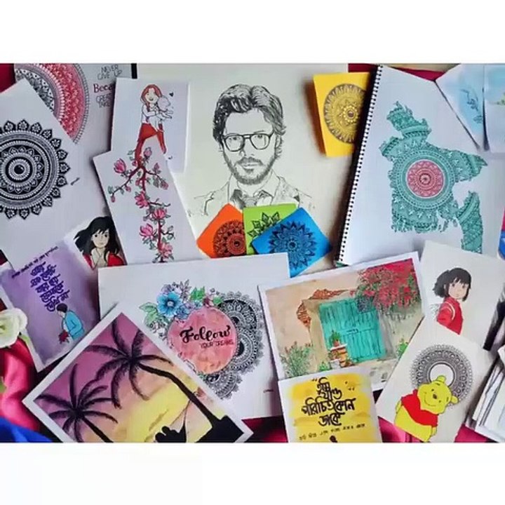 কোয়ারেন্টাইনের_যত_আঁকা❤beautiful art