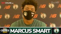 Marcus Smart on Trying to Replace Gordon Hayward | Press Conference FULL