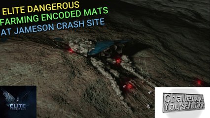 Elite Dangerous - Farming Encoded Materials at Jameson Crash Site