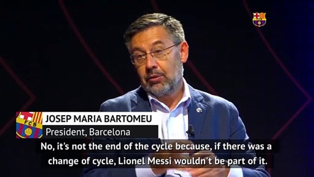 Messi will be part of Barca's future - Club President