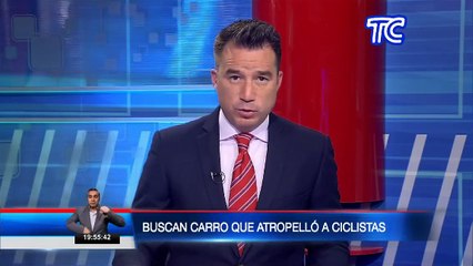 Buscan carro que atropelló a ciclistas en vía a Samborondón