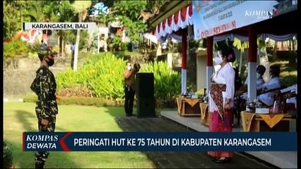 Peringatan HUT RI Ke 75  Di Kabupaten Karangasem