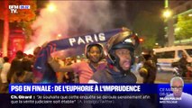 La liesse dans les rues de Paris après la qualification du PSG en finale de la Ligue des champions