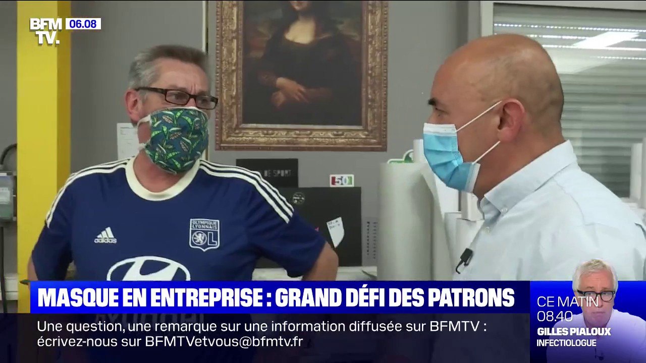 Masque obligatoire en entreprise: une charge supplémentaire pour les employeurs