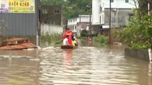 Evacúan a miles de residentes por las inundaciones en la provincia china de Sichuan