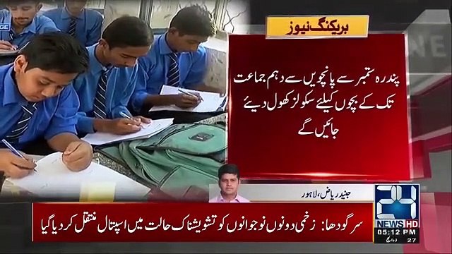 Govt Announces Schools Open | Date Of January 2021