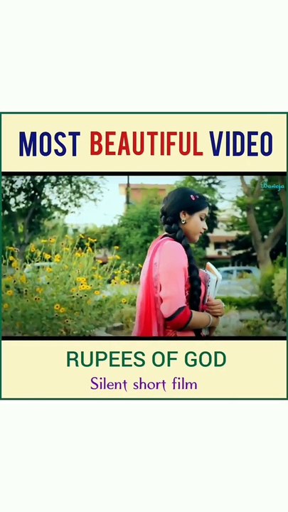 The Better Education_Rupees Of God  / दिल को छू लेने वाली वीडियो ।