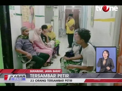Puluhan Orang Tersambar Petir, 3 Tewas di Tempat