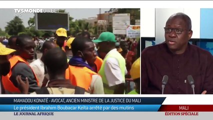 Mali  :  "Personne n'a volé au secours des maliens lorsqu'ils se sont plaints de la corruption et que 40% de l'argent public était détourné. explique Mamadou Konaté