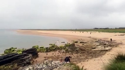 Dornoch beach, Dornoch, Sutherland, Scotland