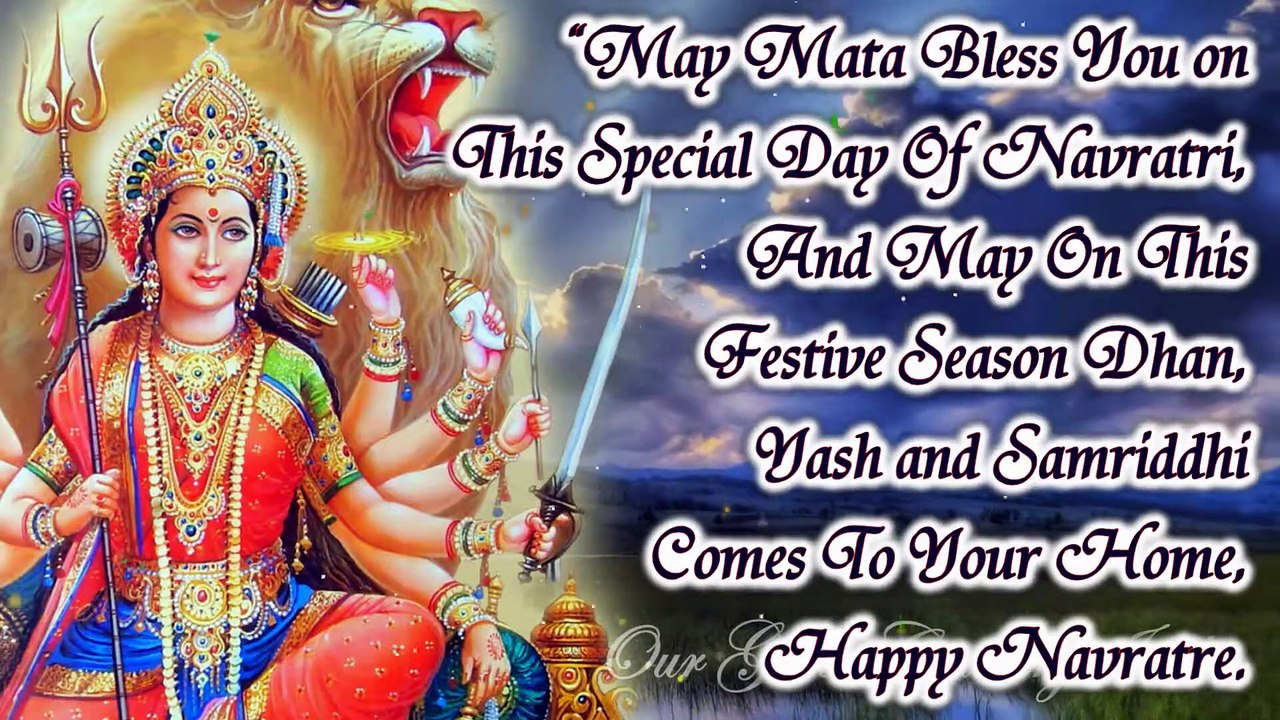 Happy Navratri 2020 | Download Navratri Video Greeting, Best Wisehs