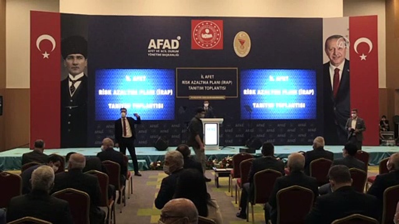 Soylu: '(İl Afet Risk Azaltma Planı) Bu çalışma bizim için örnek, model ve pilot bir çalışma' - KAHRAMANMARAŞ