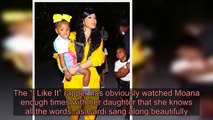 Cardi B, Offset and Daughter Kulture Sing ‘Moana’s ‘How Far I’ll Go’ In The Cutest Video Ever