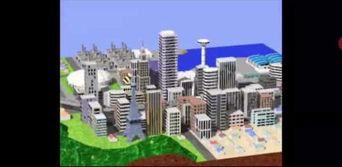 A Train 1992 ps1,  train simulation video game, intro and first minute of gamepl_HD