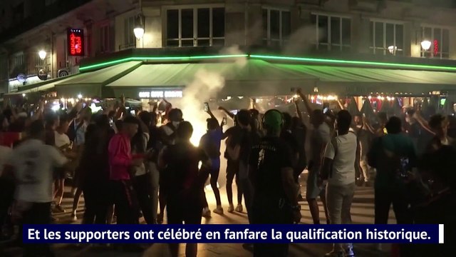 Demies - Les rues de Paris en fête après la qualification