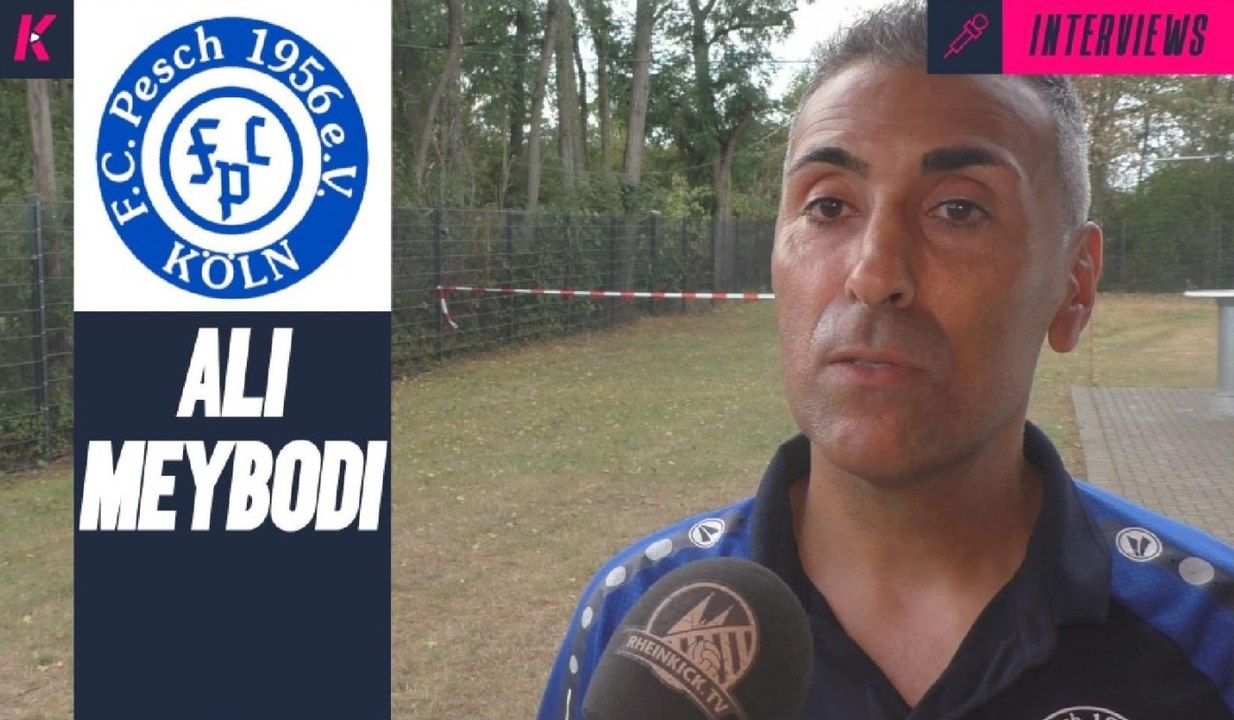 Pesch-Trainer Ali Meybodi: Stolz auf Mannschaft trotz Pokal-Niederlage