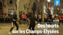 Victoire du PSG : des heurts sur les Champs-Elysées, un magasin pillé