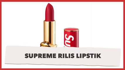 Supreme Luncurkan Lipstick Kolaborasi dengan Pat Mcgrath