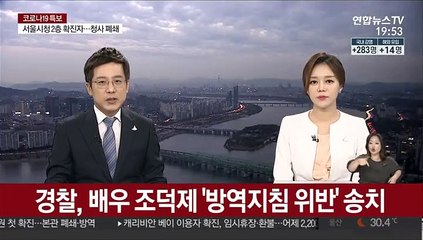 경찰, 배우 조덕제 '방역지침 위반' 송치