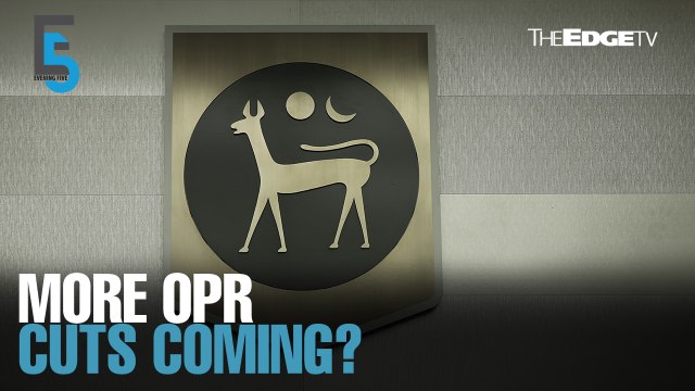 EVENING 5: More OPR cuts in the offing?