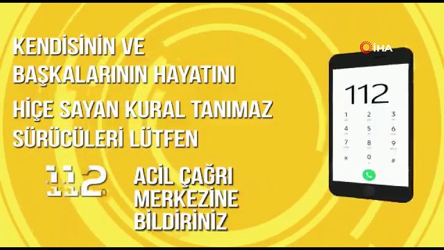 Trafikte makas atarak ilerleyen sorumsuz sürücülere ceza yağdı