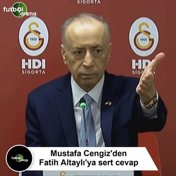 Mustafa Cengiz'den Fatih Altaylı'ya sert cevap