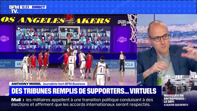 Des supporters virtuels pour les matchs à huis clos - 19/08