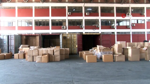 İzmir'de dev kaçak sigara operasyonu: 41 milyon dal sigara ele geçirildi