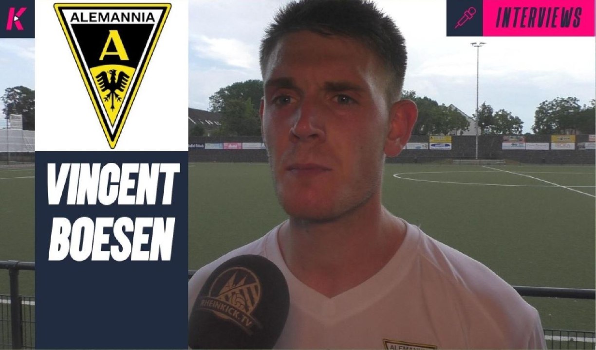 Alemannia-Machtwinner Vincent Boesen über Finalgegner Düren