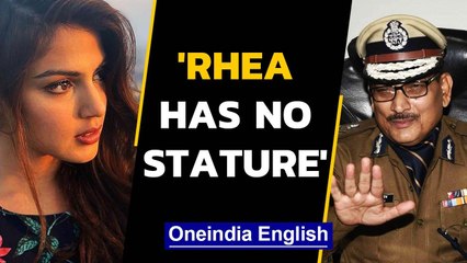 SSR death probe: Bihar DGP says Rhea Chakraborty has 'no stature' | Oneindia News