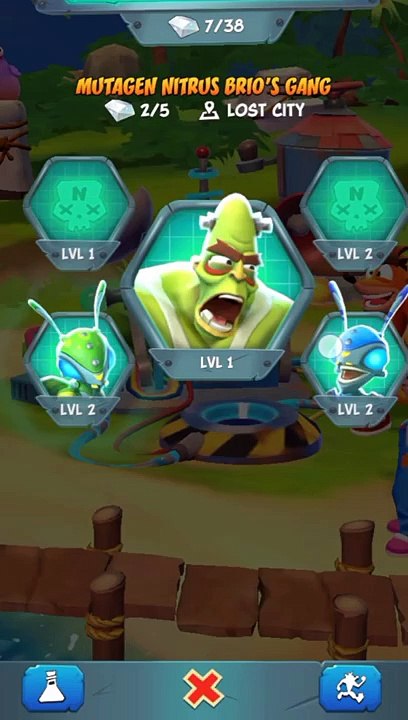 KILLING NEW MONSTER IN CRASH BANDICOOT- ON THE RUN _ MOBILE GAMEPLAY