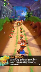 CRASH BANDICOOT MOBILE GAMEPLAY _ PLAYING ON THE RUN FOR ANDROID