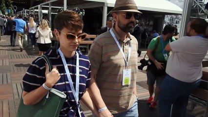 Laura Escanes disfruta de un agradable viaje en barco