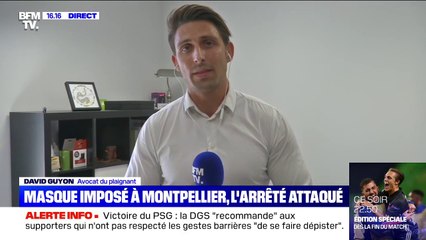 Un habitant de Montpellier attaque en justice l'arrêté préfectoral qui rend le port du masque obligatoire en extérieur