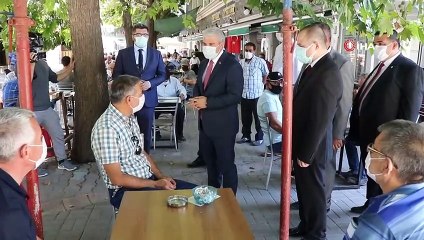 Vali Akın, salgının kontrol altına alınması için halka uyarı yaptı