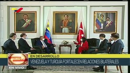 Encuentro de trabajo entre Venezuela y Turquía en Caracas