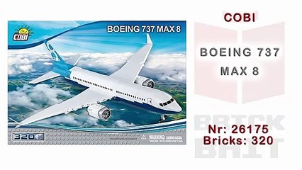 [COBI] Boeing 737 Max 8 - Speedbuild (Set No. 26175)